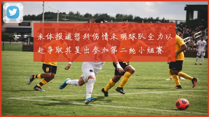 米体报道哲科伤情未明球队全力以赴争取其复出参加第二轮小组赛